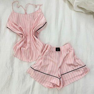 Victoria's Secret Satin Sleep Set Shorts Cami
